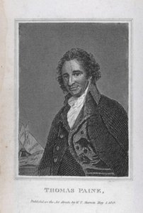 Portrait of Thomas Paine from Volume I of 